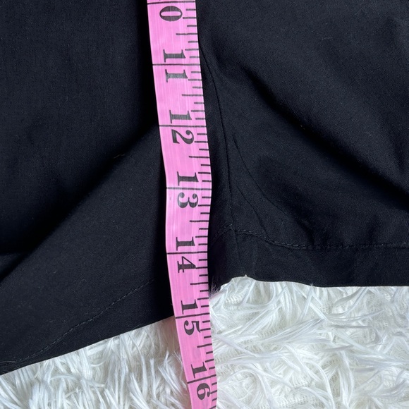 Maeve The Colette Ruffle-Hem Crop Wide-Leg Pants - Black - Picture 9 of 11